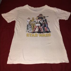 Star Wars shirt.